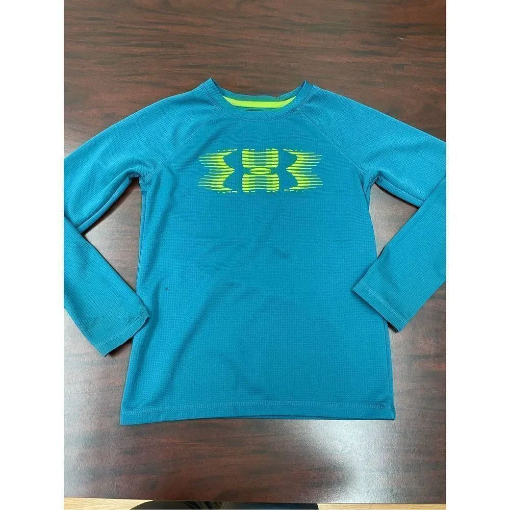 Under Armour Long Sleeve Loose Fit AllSeasonGear Boys Youth Medium